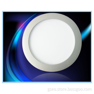 650lm 8W round LED recessed panel lighting